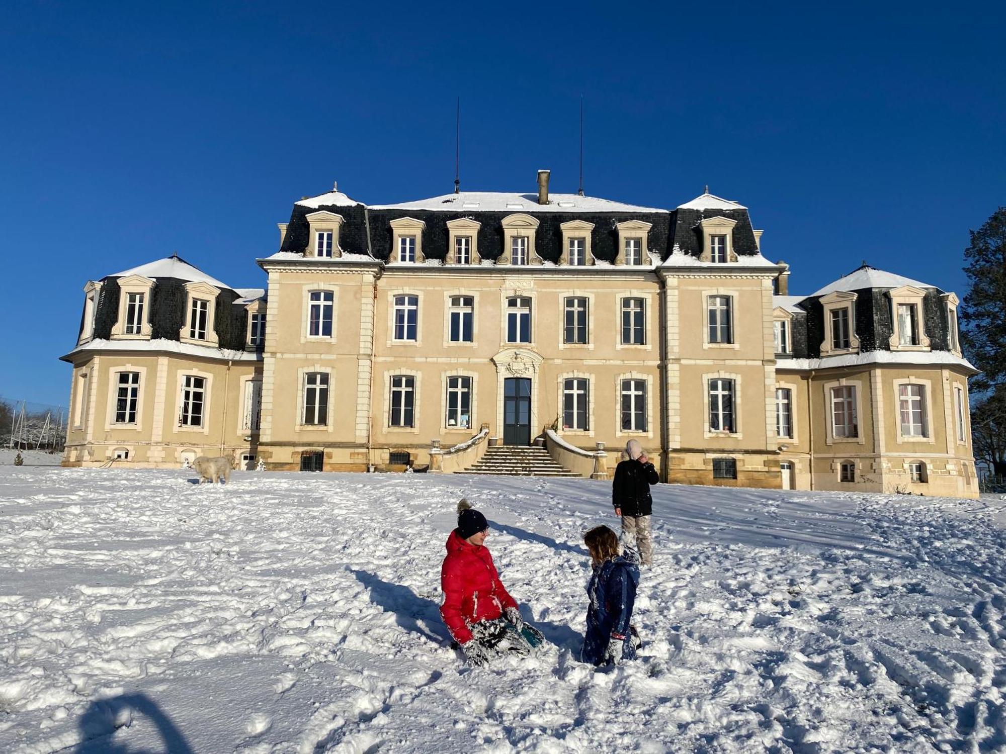 Chambre Romantique Dans Le Chateau De La Bouchatte Chazemais Zewnętrze zdjęcie